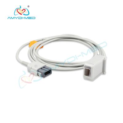 China gE Healthcare Compatible Pulse Ox Cable Tpu Material Connects The Reusable Finger Probe for sale