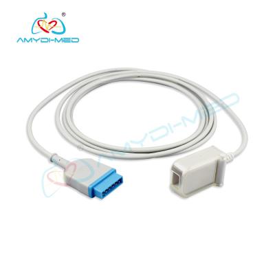 China SpO2 Probe Cable Components GE-NELLCOR Medical Spo2 Sensor/Probe Extension Cable Fit For Oxygen 11pin for sale