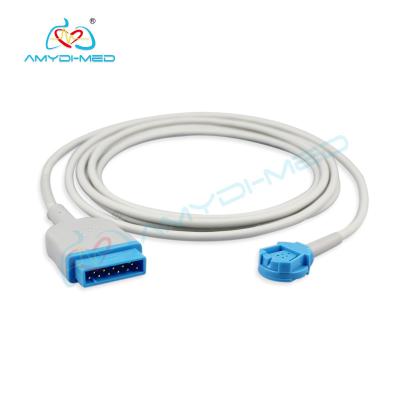 China 11 Pin Compatible GE Spo2 Cable Reusable For Medical Patient Monitor for sale