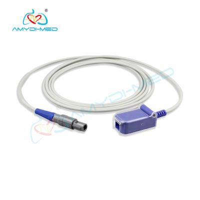 China 6 Pin Tpu Spo2 Adapter Cable Compatible Mindray Pm9000 For Medical Monitor for sale