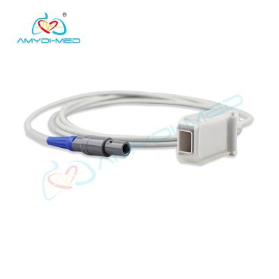 China 2.4m Length Spo2 Extension Cable , Spo2 Sensor Cable Tpu Material for sale