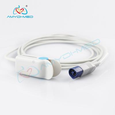 China Sensor 30-245bpm de Pin Medical Spo 2 do adulto 8 de HP VM6 Tpu à venda