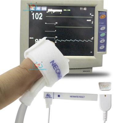 China Foam Disposable Spo2 Sensor 90cm Cable Neonatal Pulse Oximeter Sensor for sale