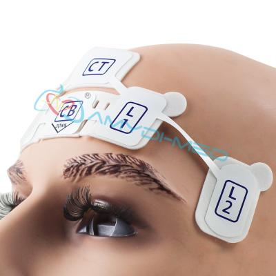 China Pediatric Disposable Forehead Adhesive EEG Sensor For Masimo Module Sensor Bilateral 6 Electrodes for sale