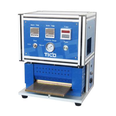 China sellador laminado de aluminio del calor de la caja de la película del equipo de laboratorio de la célula de la bolsa 1000W en venta