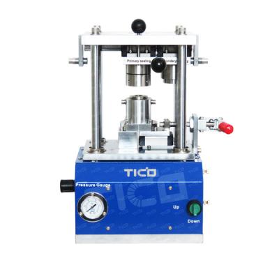 China Gas Driven 18650 Cylindrical Cell Lab Equipment Crimping Machine 1Mpa Maximum for sale