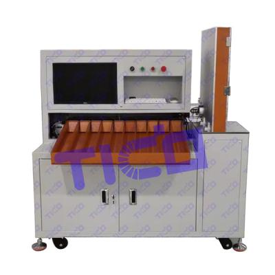 China 10 Channels Cylindrical Battery Sorting Machine 18650 21700 Battery Production Line for sale