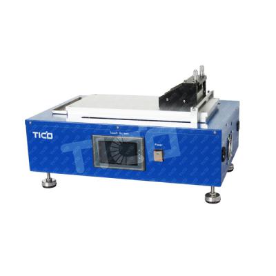 China Adjustable Coin Cell Lab Equipment 100mm Compact Tape Casting Film Coating Machine for sale