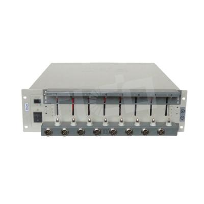 China 5V 12A 8 Channel Pouch Cell Battery Testing Machine 4-wire Connecting for sale