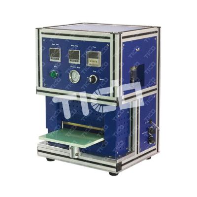 China Polymer Pouch Battery Aluminum Laminated Case Edging Hot Sealing Machine For Lab for sale
