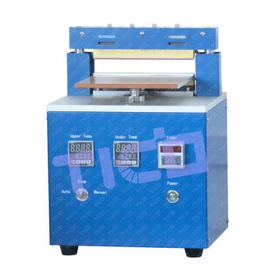 China Electric Hot Sealing Machine For Pouch Cell Al - Laminated Case Top Side Edges Sealing for sale