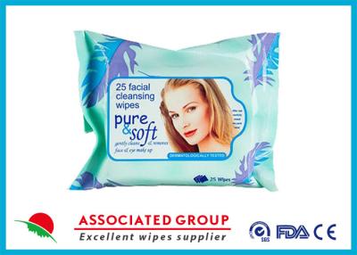 China Facial Natural Makeup Remover Wipes Feminine Hygiene Unscented Biodegradable for sale