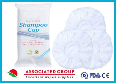 China Da pele idosa do pH de Rinse Free Shampoo Caps For da cor fórmula neutra à venda