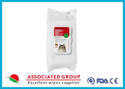 China Personalized Pet Cleaning Wipes Eco Friendly ISO Certification for sale