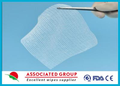 China Cotton Non Woven Gauze Swabs 10 x 10 , X-ray Detectable Gauze Swabs for sale