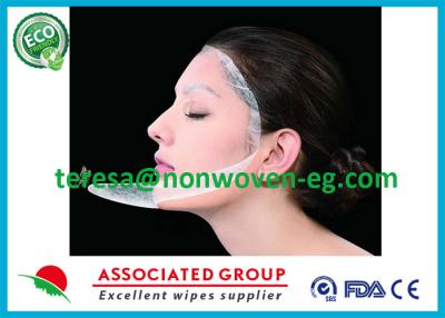China Saubere weiß werdene Nadel lochte nicht das Breathable Gewebes-Gesichtsmaske-Blatt weich zu verkaufen
