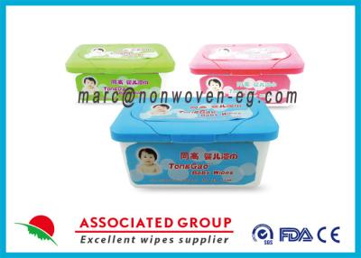 China Hypoallergenic Bamboo Baby Wet Wipes Flushable Natural Extract for sale