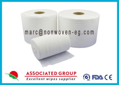 China Food Services Spunlace Nonwoven Fabrics High Saturation Rate Embossed for sale