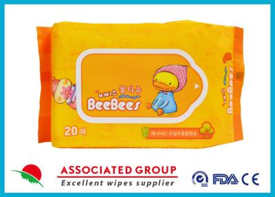 China Eco Friendly All Natural Baby Wipes Unscented Disposable Biodegradable for sale