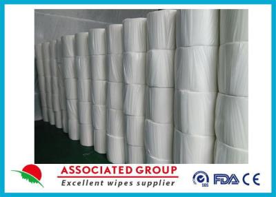 China Disposable Eco Friendly Spunlace Nonwoven Fabric Viscose And Polyester for sale