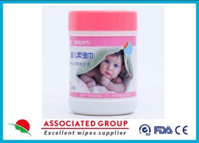 Chine Chiffons sensibles de bébé de voyage pour le bébé nouveau-né pur, chimiques - tissus humides de bébé libre à vendre
