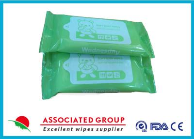 China Portable Design Unscented Antibacterial Wet Wipes For Cleaning Hands / Body for sale