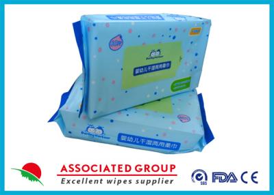 China Plain Spunlace Disposable Dry Wipes Nonwoven Fabric For Cleaning Body / Hand for sale