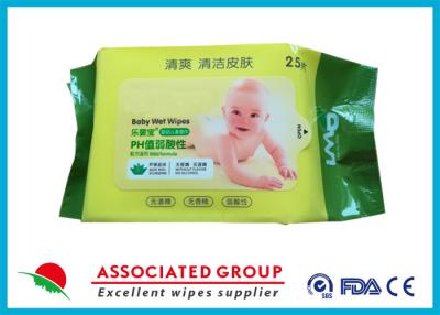 China Fragrance Free Baby Wet Wipes Faintly Acid PH Aloe Moisturied For Cleansing Skin for sale