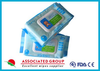 Chine Propolis Vera Baby Wet Tissue Flowpack avec le couvercle 80PCS/sac aucun alcool à vendre