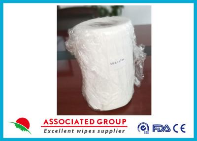 Chine Le tissu non tissé de Spunlace de croisement d'armure toile couvre pour l'industrie médicale/hygiène à vendre