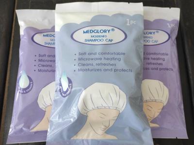 China Disposable Rinse Free Shampoo Cap Patient Hygiene Personal Care Cap for sale