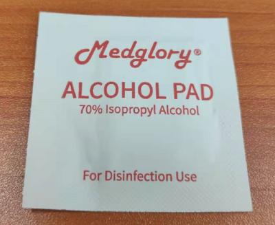 China Medglory 70% Isopropyl Alcohol Pad TrüTzschler Nonwoven Fabrics for sale
