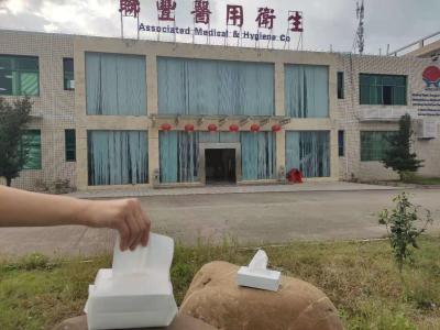 中国 40g純粋なビスコース表面手の赤ん坊のために友好的な使い捨て可能な乾燥したワイプの皮 販売のため
