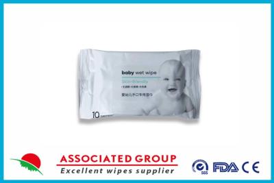 China Skin Friendly Baby Soft Wet Wipes Alcohol Free No Pigmane, No Fragrance for sale