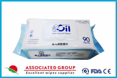 China Mild Formula Baby Skin Care Wipes Alcohol Free , Baby Soft Organic Cloth Wipes for sale