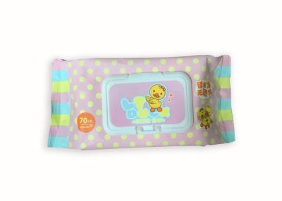 China ODM Infant Baby Wet Wipes Fragrance Free With Lid Aloe Vera Xylitol Extract for sale