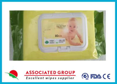 China GMP Certified Baby Wet Wipes Alcohol Free Paraben Free Allergy Tested Wipes for sale