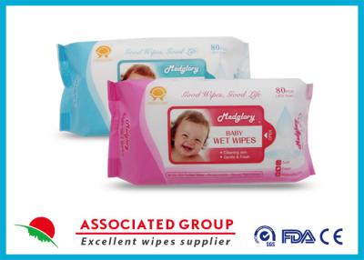 China as limpezas molhadas do bebê de 15cm molharam tecidos formuladas com os ingredientes 100% do produto comestível à venda