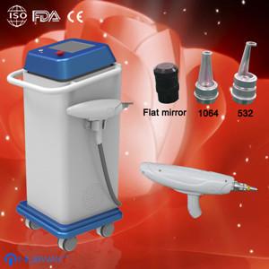 China Age pigment removalQ-switched Nd-yag laser machine coffee spot supplier for sale