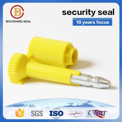 China cargo container door lock BC-B203 bolt seal for containers Container Truck Train Tanker Yellow Green blue red for sale