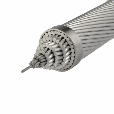 China Bare ACSR/AAC/AAAC High Voltage Overhead Cable with Steel Reinforcement and NO Jacket for sale