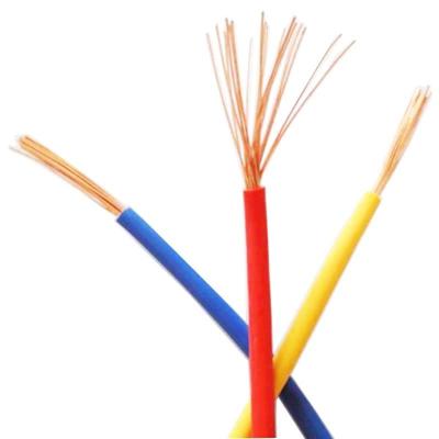 China Single Core Flexible Copper Housing Wires PVC Insulated Electrical Wires 10mm 16mm 25mm for sale