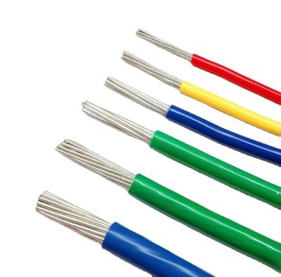 China H07V-R / H07V-U / H07V-K Aluminum Conductor PVC Sheathed Single Core Wires for sale