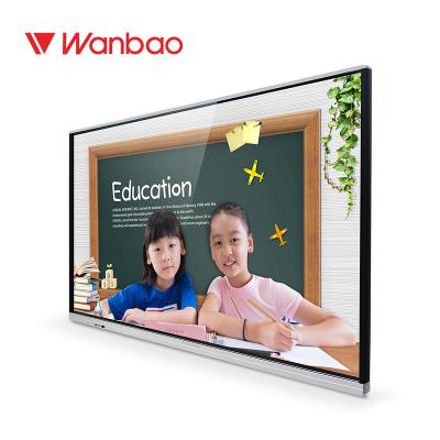 China 65 '' de Grote Binnenaanraking die van Onderwijs Interactieve Whiteboard LEIDENE Vertoning adverteren Te koop