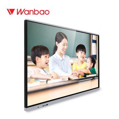 China Multi Functional All In One Digital Board For Teaching 65 Inch Double System for sale