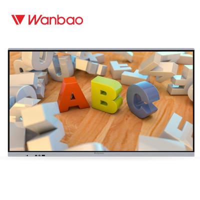 China All In One LCD Interactive Whiteboard 86 Inch Teaching Use 4K Display Touch for sale