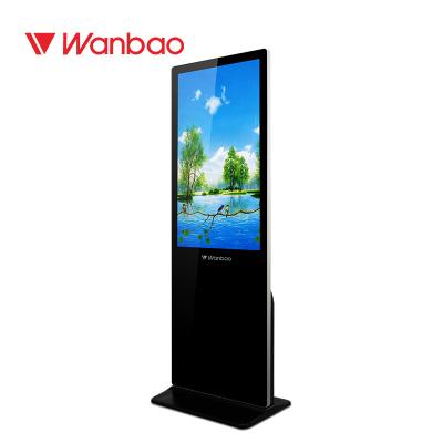 China Free Standing Indoor Digital Advertising Display With LCD Touch Screen For Mall for sale