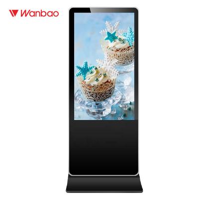 China LED LCD Indoor Digital Advertising Display Signage With 4cm Ultra Thin Body for sale
