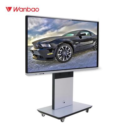 China 86 Inch Flat Interactive Display Panel 4K UHD Infrared Touch Screen Monitor for sale