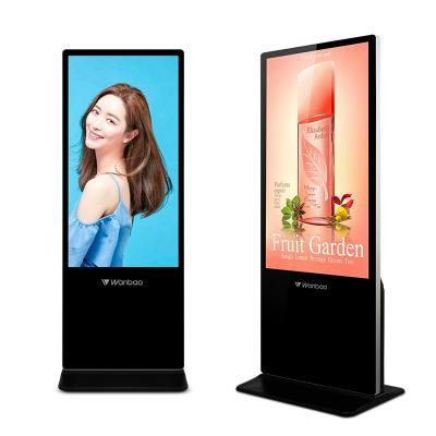 China 65 Inch Indoor LCD Digital Signage Advertising Player Multiple Language for sale